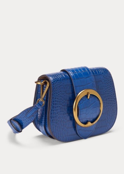 Women's Polo Ralph Lauren Crocodile-Print Lennox Bag | 908654AVY